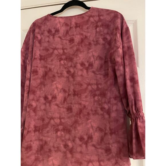 Juicy Couture bell sleeve front tie retro hippie fairy whimsical Y2K top small - Picture 6 of 9